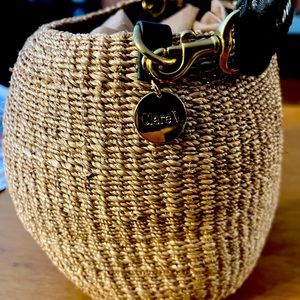 Clair V woven basket